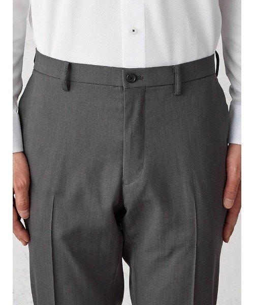 Perfect Suit FActory（パーフェクトスーツファクトリー）の「リントラ加工スラックス　ヘリンボン　グレー（スラックス・メンズ・グレー・76/85/88/79/82/91/94/73）」の5枚目の写真