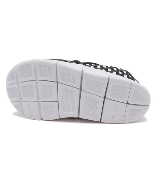 NIKE SPORTSWEAR(ナイキスポーツウェアー)の「ベビー キッズ ナイキ フリー ウーブン トドラー NIKE FREE WOVEN TD 629959(スニーカー・キッズ・ブラック/ピンク・14cm/13cm/16cm/15cm)」の7枚目の写真