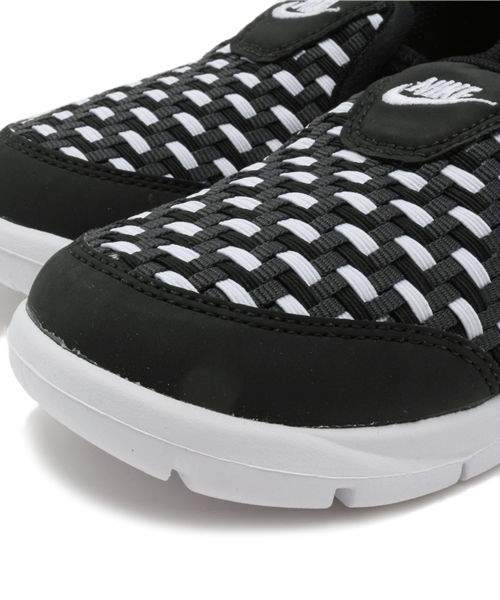 NIKE SPORTSWEAR(ナイキスポーツウェアー)の「ベビー キッズ ナイキ フリー ウーブン トドラー NIKE FREE WOVEN TD 629959(スニーカー・キッズ・ブラック/ピンク・14cm/13cm/16cm/15cm)」の9枚目の写真