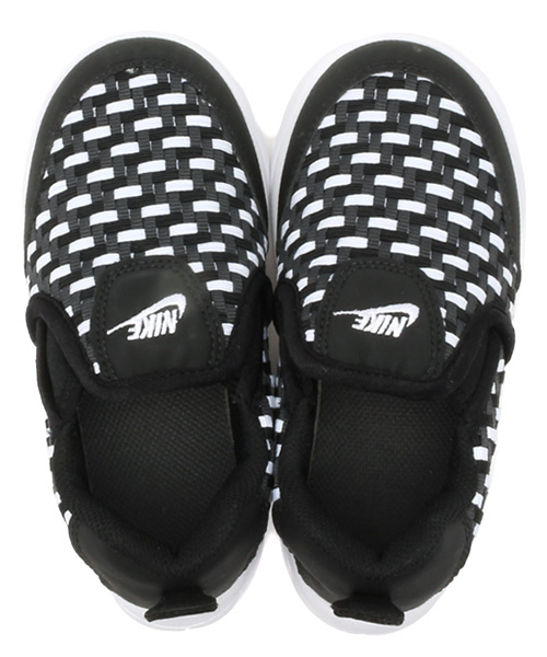 NIKE SPORTSWEAR(ナイキスポーツウェアー)の「ベビー キッズ ナイキ フリー ウーブン トドラー NIKE FREE WOVEN TD 629959(スニーカー・キッズ・ブラック/ピンク・14cm/13cm/16cm/15cm)」の4枚目の写真