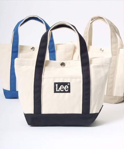 Lee(リー)の「Lee(リー)ワンポイントブランドロゴ キャンバスミニトートバッグ メンズ レディース ユニセックス(トートバッグ・レディース・ホワイト×グレー/ホワイト×ブラック/ホワイト×ネイビー/ホワイト×グリーン・FREE)」の9枚目の写真