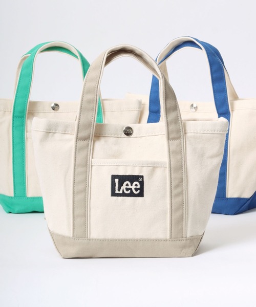 Lee(リー)の「Lee(リー)ワンポイントブランドロゴ キャンバスミニトートバッグ メンズ レディース ユニセックス(トートバッグ・レディース・ホワイト×グレー/ホワイト×ブラック/ホワイト×ネイビー/ホワイト×グリーン・FREE)」の12枚目の写真