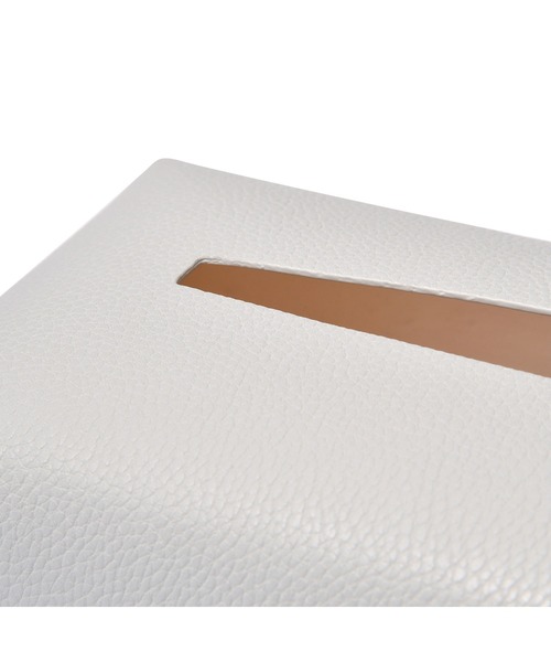 Francfranc(フランフラン)の「プリーレ ティッシュカバー グレー(収納グッズ・レディース・グレー・FREE)」の6枚目の写真