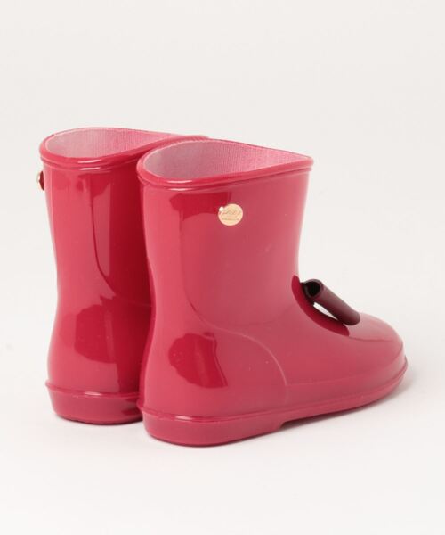 petit main（プティマイン）の「リボンレインブーツ（その他シューズ・キッズ・ラベンダー/チェリーピンク/ネイビー・17cm/15cm/16cm）」の5枚目の写真