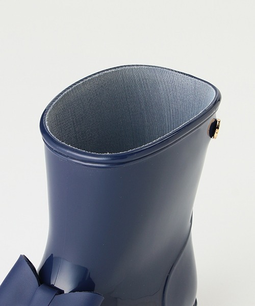 petit main（プティマイン）の「リボンレインブーツ（その他シューズ・キッズ・ラベンダー/チェリーピンク/ネイビー・17cm/15cm/16cm）」の9枚目の写真