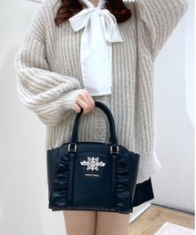 SAMANTHAVEGA | ビジューフリルハンドバック(ハンドバッグ)