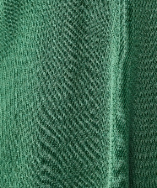 CHIC STYLE（シックスタイル）の「＜大きいサイズ＞ポロニットプルオーバー シックスタイル（ニット/セーター・レディース・グリーン/ブラック・5L/4L/L/3L/LL）」の19枚目の写真