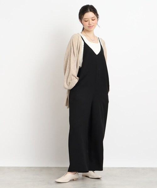 Cutie Blonde（キューティーブロンド）の「◆【体型カバーもできる】透かし編みスリーブ Vネックカーディガン（カーディガン/ボレロ・レディース・ライトベージュ/ライトグレー/ライトブルー・00）」の20枚目の写真