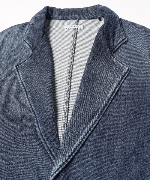Jieda(ジエダ)の「DESTROY DENIM OVER COAT(トレンチコート・メンズ・インディゴブルー・1/2)」の3枚目の写真