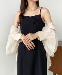 callautia（カラウティア）の「折り返しデザインキャミワンピース（ワンピース）」