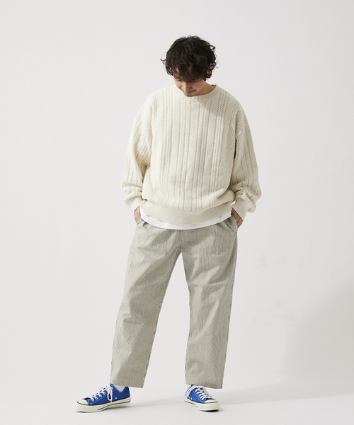 JOURNAL STANDARD relume(ジャーナルスタンダード レリューム)の「CALIFORNIAシェフ デニム(デニムパンツ・メンズ・コバルトブルー/ブラック/ホワイト/アイボリー/ダークブルー・SMALL/MEDIUM/LARGE)」の20枚目の写真