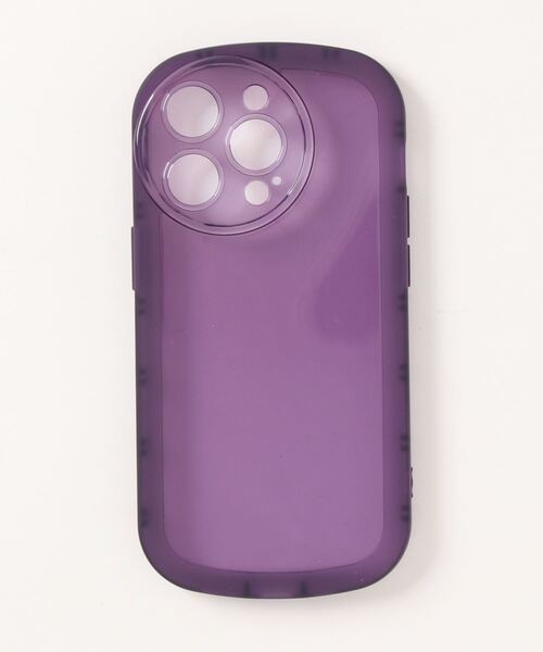 TONE SELECT GOODS（トーンセレクトグッズ）の「【urge select】シンプル クリア フレーム ストラップホール付き iPhone/アイフォンケース（スマホケース/カバー・レディース・クリア/パープル/ピンク/ブラック/ブルーグリーン/イエロー・O/P/T/U/V/W/I/J/Q/N）」の14枚目の写真