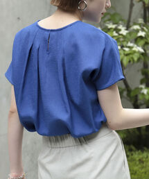 NOLLEY’S | ◇【WEB限定】リネンライクバックタックフレンチブラウス(シャツ/ブラウス)