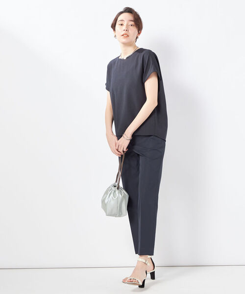 NOLLEY’S（ノーリーズ）の「◇【WEB限定】リネンライクバックタックフレンチブラウス（シャツ/ブラウス・レディース・ロイヤルブルー/ネイビー/ライトグレー/オフホワイト・FREE）」の16枚目の写真