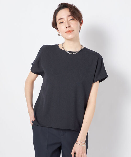 NOLLEY’S（ノーリーズ）の「◇【WEB限定】リネンライクバックタックフレンチブラウス（シャツ/ブラウス・レディース・ロイヤルブルー/ネイビー/ライトグレー/オフホワイト・FREE）」の20枚目の写真