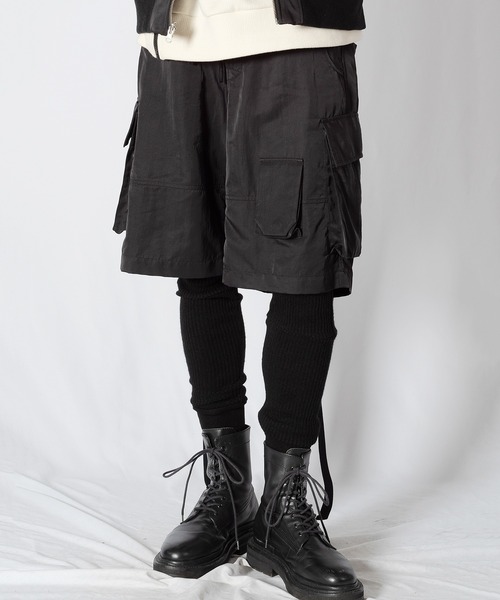 wizzard レイヤード パンツ チャコールグレー