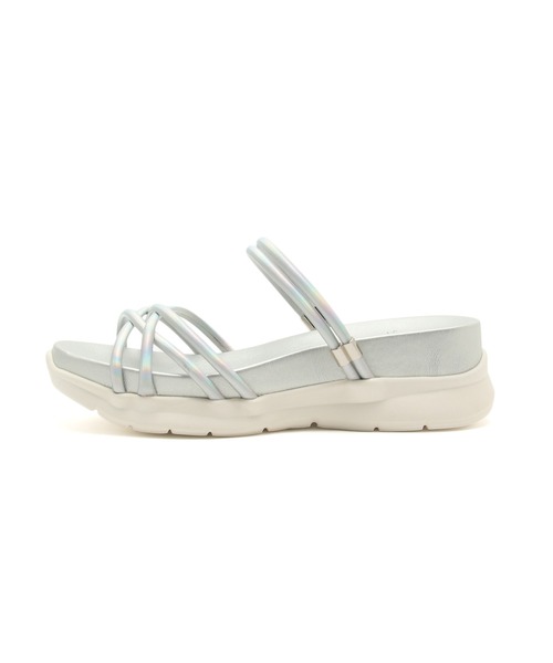 クロスストリングスライド＆バックスリングサンダル