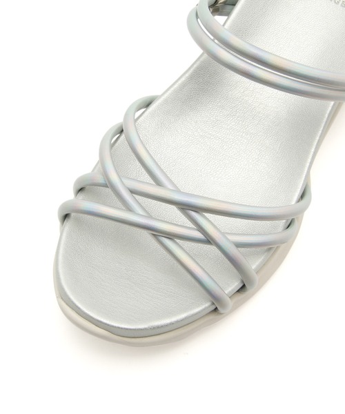 クロスストリングスライド＆バックスリングサンダル