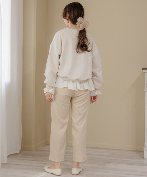 flower（フラワー）の「デイリーロゴスウェット（スウェット・レディース・ベージュ/グレー・FREE）」の13枚目の写真