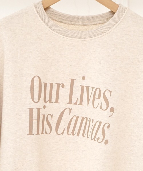 flower（フラワー）の「デイリーロゴスウェット（スウェット・レディース・ベージュ/グレー・FREE）」の18枚目の写真