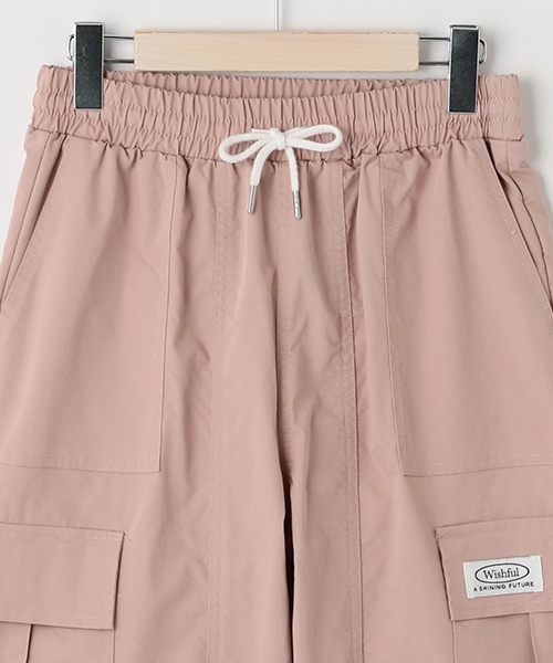 LOVETOXIC（ラブトキシック）の「ドローコードカーゴパンツ（その他パンツ・キッズ・ブラック/オフホワイト/ピンク/カーキ・S/L/M）」の16枚目の写真