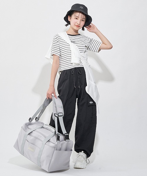 LOVETOXIC（ラブトキシック）の「ドローコードカーゴパンツ（その他パンツ・キッズ・ブラック/オフホワイト/ピンク/カーキ・S/L/M）」の11枚目の写真