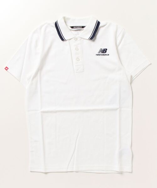 NEW BALANCE(ニューバランス)の「NBクラシックショートスリーブポロシャツ(ポロシャツ・メンズ・ブラック/ホワイト/ネイビー・SMALL/MEDIUM/LARGE/X-LARGE/XX-LARGE)」の5枚目の写真