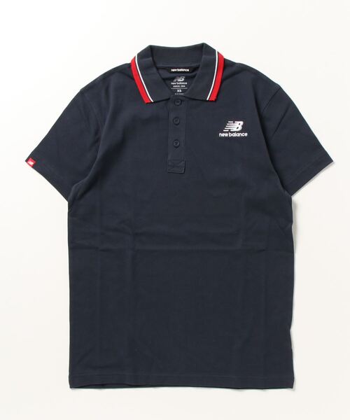 NEW BALANCE(ニューバランス)の「NBクラシックショートスリーブポロシャツ(ポロシャツ・メンズ・ブラック/ホワイト/ネイビー・SMALL/MEDIUM/LARGE/X-LARGE/XX-LARGE)」の7枚目の写真