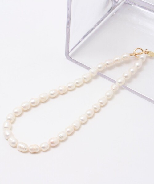 NOLLEY’S（ノーリーズ）の「淡水バロックパールネックレス（ネックレス・レディース・オフホワイト・FREE）」の7枚目の写真