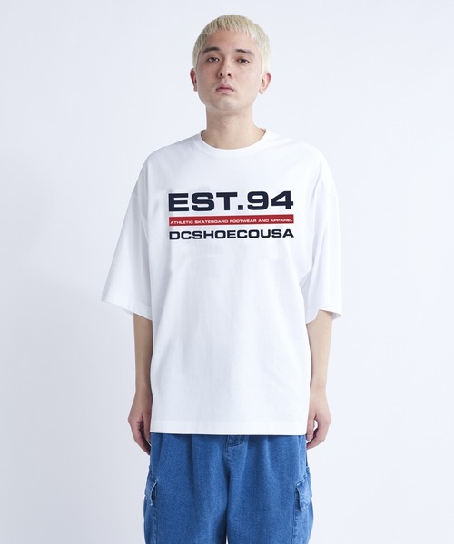 DC SHOES（ディーシーシューズ）の「23 EST94 SS/DC半袖Tシャツ（Tシャツ/カットソー・メンズ・ブラック/バーガンディー/ホワイト/ネイビー/ブラック系その他2/ホワイト系その他2/ブルー系その他・MEDIUM/LARGE/X-LARGE/XX-LARGE）」の16枚目の写真