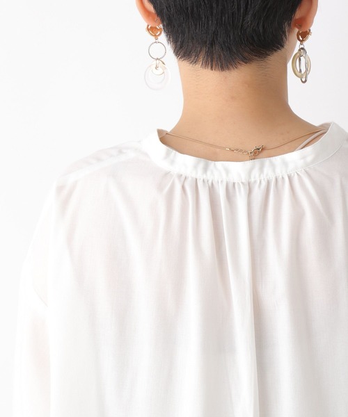 LEPSIM（レプシィム）の「レース切り替えレイヤードワンピース 180734