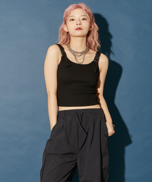 バックルタンクトップ（タンクトップ）｜VeLV（ヴェルヴ）の