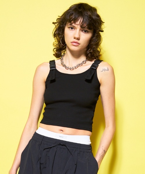バックルタンクトップ（タンクトップ）｜VeLV（ヴェルヴ）の