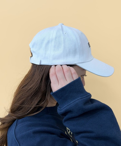 CEMONEMO(セモネモ)の「NEW YORK ベースボールキャップ(キャップ・レディース・ブラック/ネイビー/ベージュ/ホワイト・FREE)」の6枚目の写真