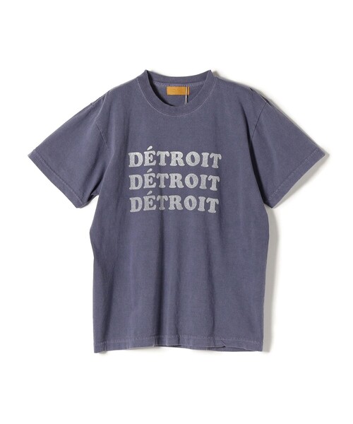Odub(オーダブ)の「Odub:ビンテージ加工 ロゴ TEE(Tシャツ/カットソー・レディース・ホワイト/ネイビー/ダークグレー/ベージュ系その他/オフホワイト/ブラウン・ONE SIZE)」の1枚目の写真