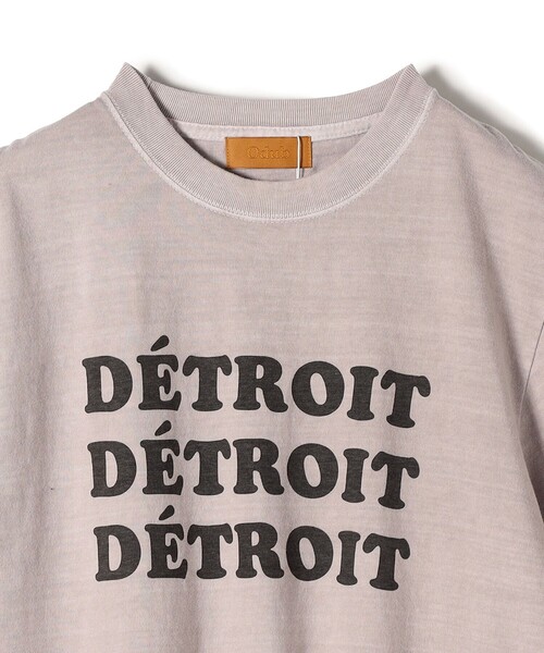 Odub(オーダブ)の「Odub:ビンテージ加工 ロゴ TEE(Tシャツ/カットソー・レディース・ホワイト/ネイビー/ダークグレー/ベージュ系その他/オフホワイト/ブラウン・ONE SIZE)」の19枚目の写真