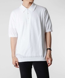JOHN SMEDLEY ISIS 30 GAUGE SEAISLAND COTTON POLO KNITジョンスメドレー アイシス 30ゲージ シーアイランドコットン ポロニット EASY FIT