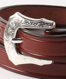 小物 TORY LEATHER 3/4WesternBelt Tory Leather 3/4” Stitched Pattern Leather Belt | North
