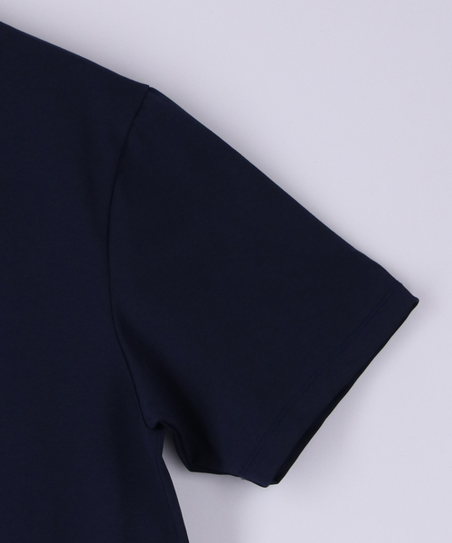 ADAM ET ROPE'（アダムエロペ）の「ボックスシルエット ジャージー Tシャツ / イージーケア / ユニセックス / 吸水速乾（Tシャツ/カットソー・メンズ・ブラウン/ブラック/ブルー系その他/ベージュ系その他/ブルー系その他4/ダークグリーン・M/L/XL/S）」の11枚目の写真