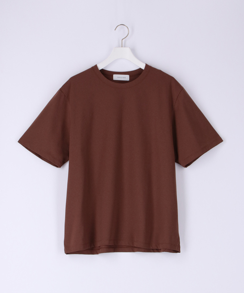 ボックスシルエット ジャージー Tシャツ / イージーケア / ユニセックス / 吸水速乾 アダム エ ロペ ADAM ET ROPE' ボックスシルエット ジャージー T
