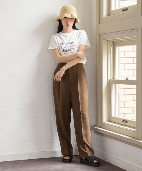 LOWRYS FARM(ローリーズファーム)の「ザツザイフリルHAT 172353(ハット・レディース・ブラウン/ダークブラウン・FREE)」の5枚目の写真