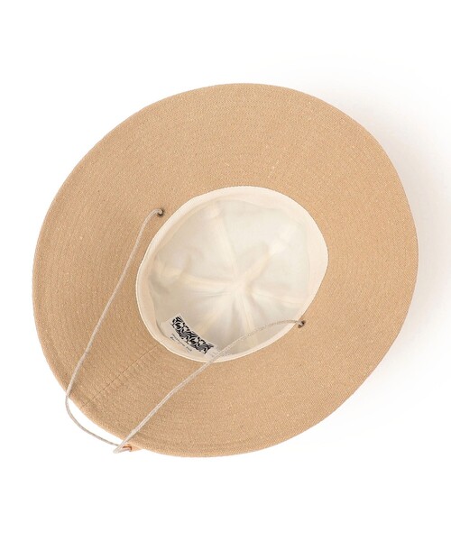 mature ha.（マチュア）の「mature ha.: ローシルク ガーデンハット（ハット・レディース・ベージュ系その他・ONE SIZE）」の5枚目の写真