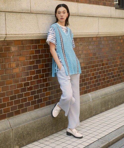 FOREVER 21(フォーエバー トゥエンティーワン)の「ドロストイージーパンツ(その他パンツ・レディース・ブラック/ブルー/オフホワイト/グリーン/レッド/イエロー・SMALL/MEDIUM/LARGE)」の10枚目の写真