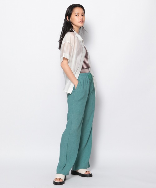 FOREVER 21(フォーエバー トゥエンティーワン)の「ドロストイージーパンツ(その他パンツ・レディース・ブラック/ブルー/オフホワイト/グリーン/レッド/イエロー・SMALL/MEDIUM/LARGE)」の13枚目の写真