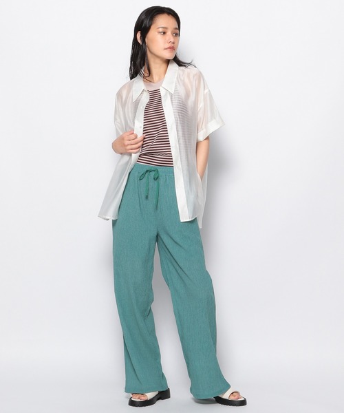 FOREVER 21(フォーエバー トゥエンティーワン)の「ドロストイージーパンツ(その他パンツ・レディース・ブラック/ブルー/オフホワイト/グリーン/レッド/イエロー・SMALL/MEDIUM/LARGE)」の14枚目の写真