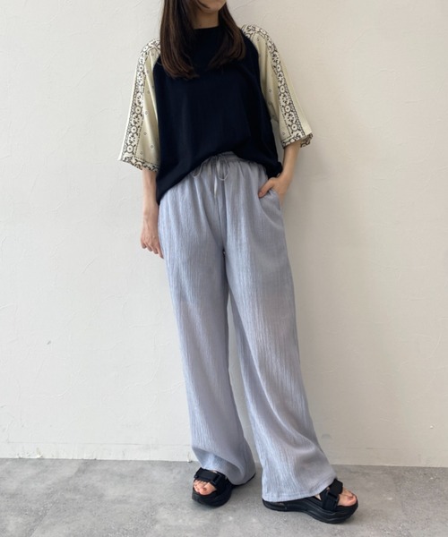 FOREVER 21(フォーエバー トゥエンティーワン)の「ドロストイージーパンツ(その他パンツ・レディース・ブラック/ブルー/オフホワイト/グリーン/レッド/イエロー・SMALL/MEDIUM/LARGE)」の21枚目の写真