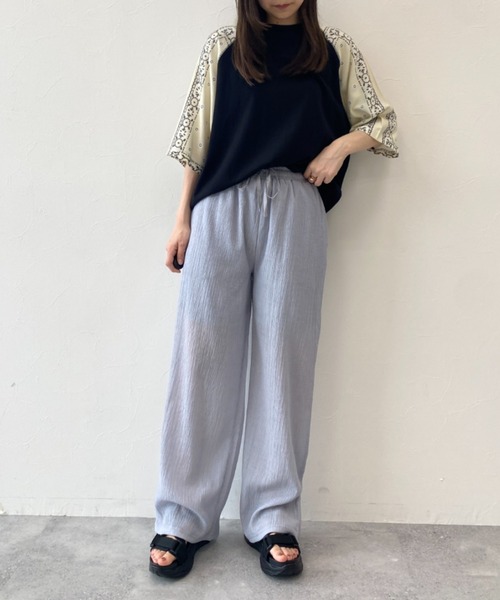 FOREVER 21(フォーエバー トゥエンティーワン)の「ドロストイージーパンツ(その他パンツ・レディース・ブラック/ブルー/オフホワイト/グリーン/レッド/イエロー・SMALL/MEDIUM/LARGE)」の22枚目の写真