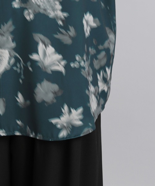 HARE(ハレ)の「デジタルフラワープリントシャツ(HARE)(シャツ/ブラウス・メンズ・ブラック/ホワイト/ブルー・FREE)」の20枚目の写真