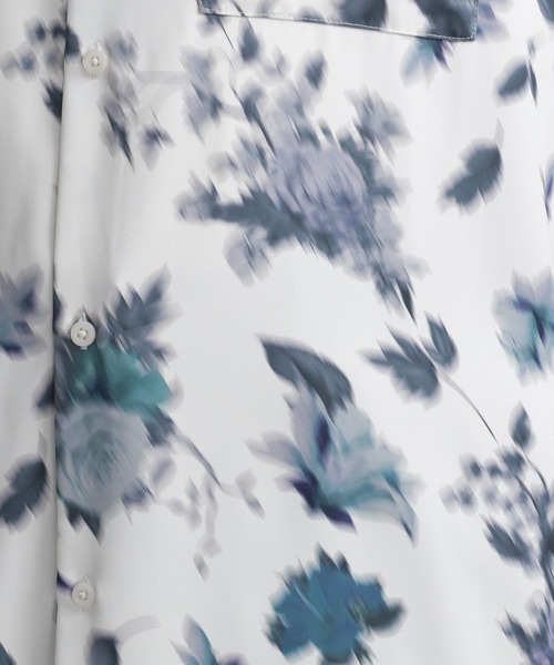 HARE(ハレ)の「デジタルフラワープリントシャツ(HARE)(シャツ/ブラウス・メンズ・ブラック/ホワイト/ブルー・FREE)」の22枚目の写真