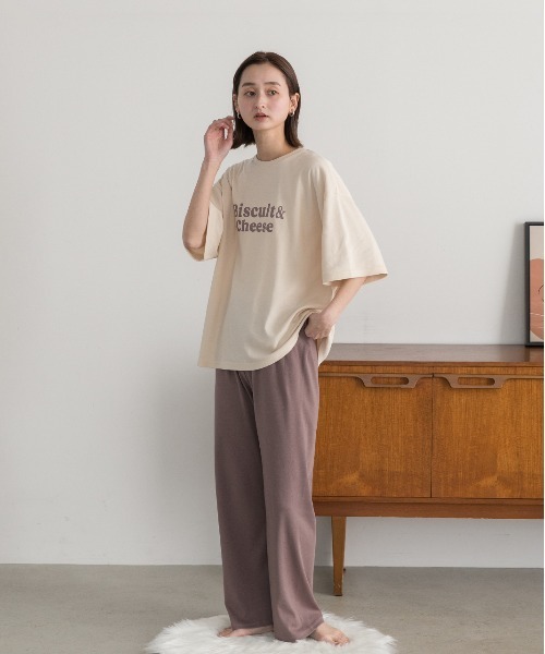 ルームウェア・パジャマ slily パジャマ レディース ルームウェア 部屋着 長袖 前開き 春 初秋